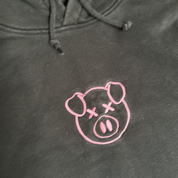 3/$25 Shane Dawson black hooded sweatshirt size S - Picture 2 of 5